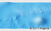 Physical 3D Map of the area around 26° 1' 26" S, 118° 55' 30" W