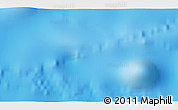 Shaded Relief 3D Map of the area around 26° 1' 26" S, 118° 55' 30" W