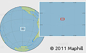 Savanna Style Location Map of the area around 26° 1' 26" S, 118° 55' 30" W