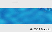 Shaded Relief Panoramic Map of the area around 26° 1' 26" S, 154° 37' 30" W