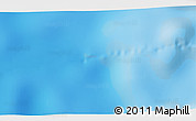 Physical 3D Map of the area around 26° 1' 26" S, 166° 40' 30" E