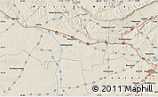 Shaded Relief Map of Magaliesburg