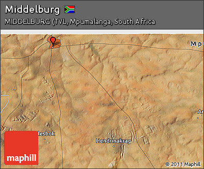 Satellite 3D Map of Middelburg
