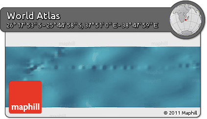 Satellite Panoramic Map of the Area around 26° 1' 26" S, 38° 19' 30" E