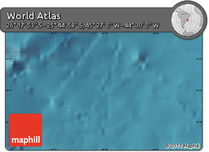 Satellite Map of the Area around 26° 1' 26" S, 44° 58' 30" W