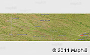 Satellite Panoramic Map of Formosa