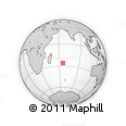 Outline Map of the Area around 26° 1' 26" S, 65° 31' 30" E, rectangular outline