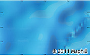 Physical Map of the area around 26° 1' 26" S, 77° 25' 30" E