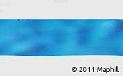 Shaded Relief Panoramic Map of the area around 26° 1' 26" S, 92° 43' 29" E