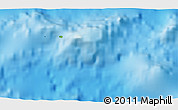 Physical 3D Map of the area around 26° 30' 51" S, 105° 19' 29" W