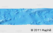 Physical Panoramic Map of the area around 26° 30' 51" S, 108° 43' 29" W