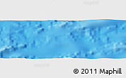 Shaded Relief Panoramic Map of the area around 26° 30' 51" S, 108° 43' 29" W