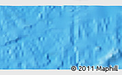 Physical 3D Map of the area around 26° 30' 51" S, 109° 34' 29" W