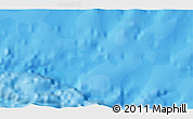 Political 3D Map of the area around 26° 30' 51" S, 113° 49' 29" W