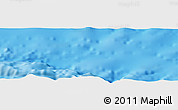 Physical Panoramic Map of the area around 26° 30' 51" S, 113° 49' 29" W