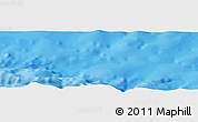 Political Panoramic Map of the area around 26° 30' 51" S, 113° 49' 29" W