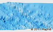 Physical 3D Map of the area around 26° 30' 51" S, 114° 40' 30" W