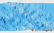 Shaded Relief 3D Map of the area around 26° 30' 51" S, 114° 40' 30" W
