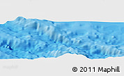 Political Panoramic Map of the area around 26° 30' 51" S, 114° 40' 30" W