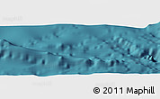 Satellite Panoramic Map of the area around 26° 30' 51" S, 115° 31' 30" W