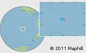 Savanna Style Location Map of the area around 26° 30' 51" S, 117° 13' 29" W