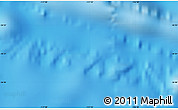 Shaded Relief Map of the area around 26° 30' 51" S, 117° 13' 29" W