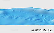Physical Panoramic Map of the area around 26° 30' 51" S, 117° 13' 29" W