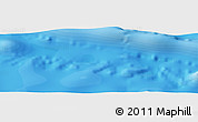 Political Panoramic Map of the area around 26° 30' 51" S, 117° 13' 29" W