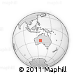Outline Map of the Area around 26° 30' 51" S, 127° 34' 30" E, rectangular outline