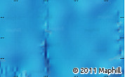 Physical Map of the area around 26° 30' 51" S, 150° 22' 30" W