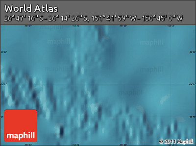 Satellite Map of the Area around 26° 30' 51" S, 151° 13' 29" W