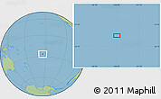 Savanna Style Location Map of the area around 26° 30' 51" S, 154° 37' 30" W