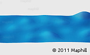 Shaded Relief Panoramic Map of the area around 26° 30' 51" S, 164° 49' 29" W