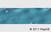 Satellite Panoramic Map of the area around 26° 30' 51" S, 167° 22' 30" W