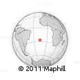 Outline Map of the Area around 26° 30' 51" S, 16° 4' 29" W, rectangular outline