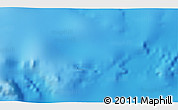 Physical 3D Map of the area around 26° 30' 51" S, 170° 4' 29" E