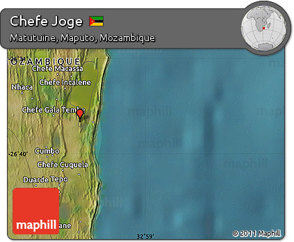 Satellite Map of Chefe Joge