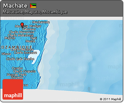 Political Panoramic Map of Machate