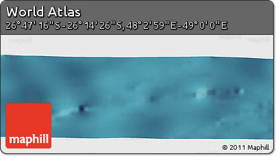 Satellite Panoramic Map of the Area around 26° 30' 51" S, 48° 31' 29" E