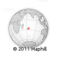 Outline Map of the Area around 26° 30' 51" S, 65° 31' 30" E, rectangular outline