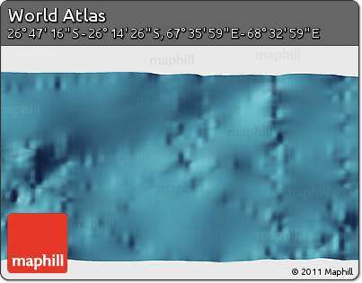 Satellite 3D Map of the Area around 26° 30' 51" S, 68° 4' 29" E