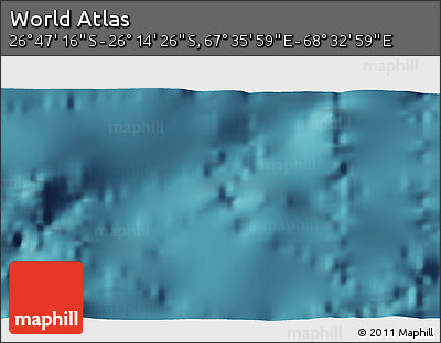 Satellite 3D Map of the Area around 26° 30' 51" S, 68° 4' 29" E