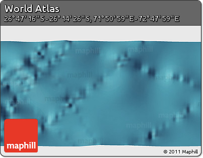 Satellite 3D Map of the Area around 26° 30' 51" S, 72° 19' 29" E