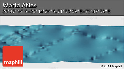 Satellite Panoramic Map of the Area around 26° 30' 51" S, 72° 19' 29" E