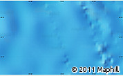 Shaded Relief Map of the area around 26° 30' 51" S, 74° 43' 29" W