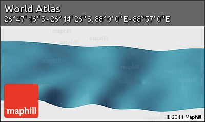 Satellite Panoramic Map of the Area around 26° 30' 51" S, 88° 28' 29" E