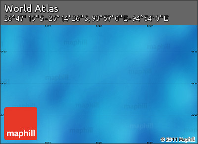 Physical Map of the Area around 26° 30' 51" S, 94° 25' 30" E