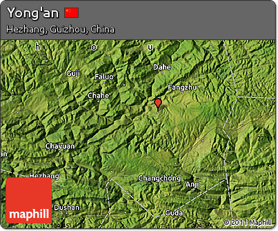 Satellite Map of Yong'an