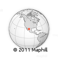 Outline Map of the Area around 27° 19' 44" N, 106° 10' 30" W, rectangular outline
