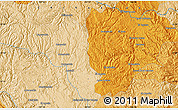 Political Map of the area around 27° 19' 44" N, 107° 1' 30" W